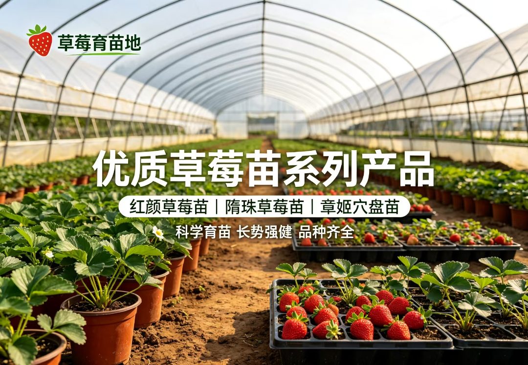 辽宁辽阳草莓苗源头基地_章姬假植苗|梦之莹草莓苗生产基地如何优选