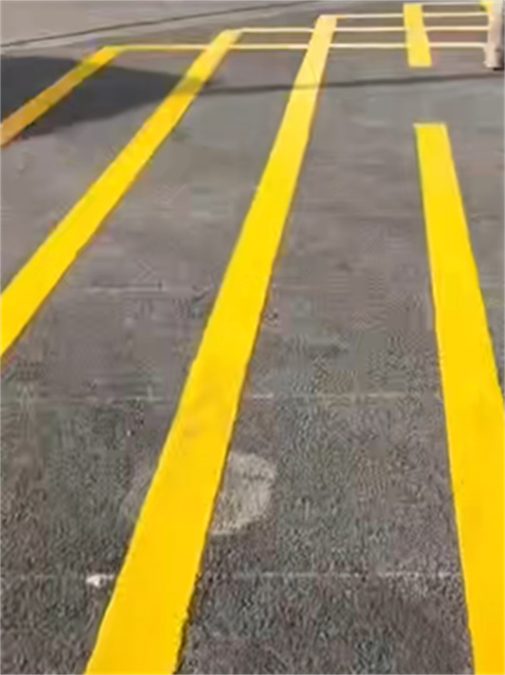 双鸭山市厂区划线