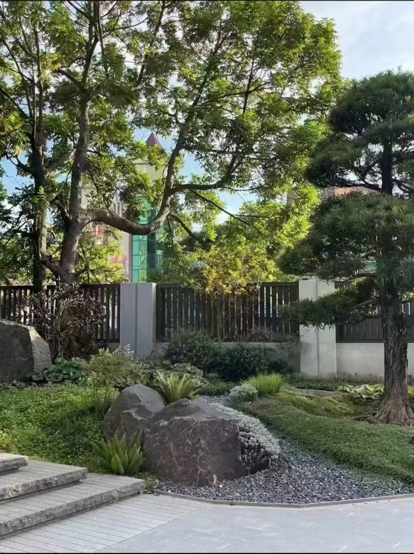 中国黑景观石