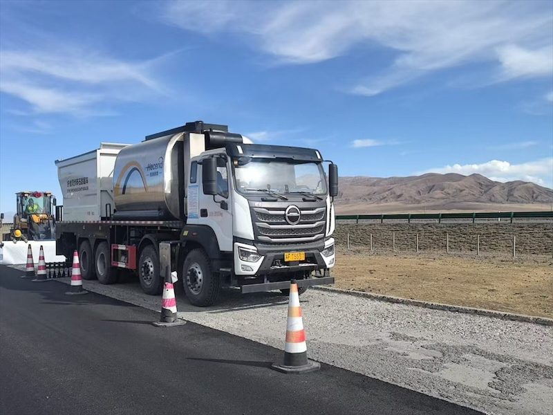 沥青同步碎石车