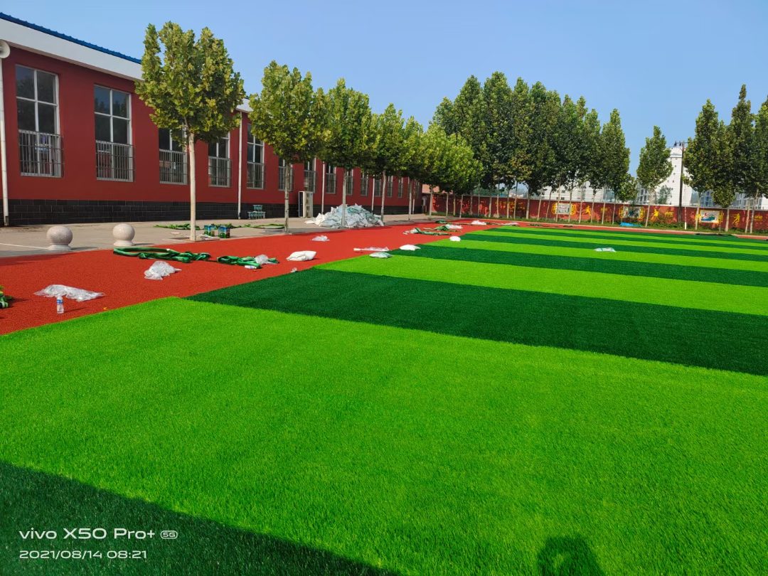 湛江市学校足球场人造草坪