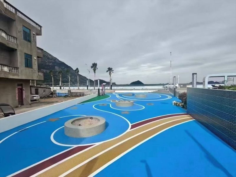 湛江市沥青路面喷漆改色