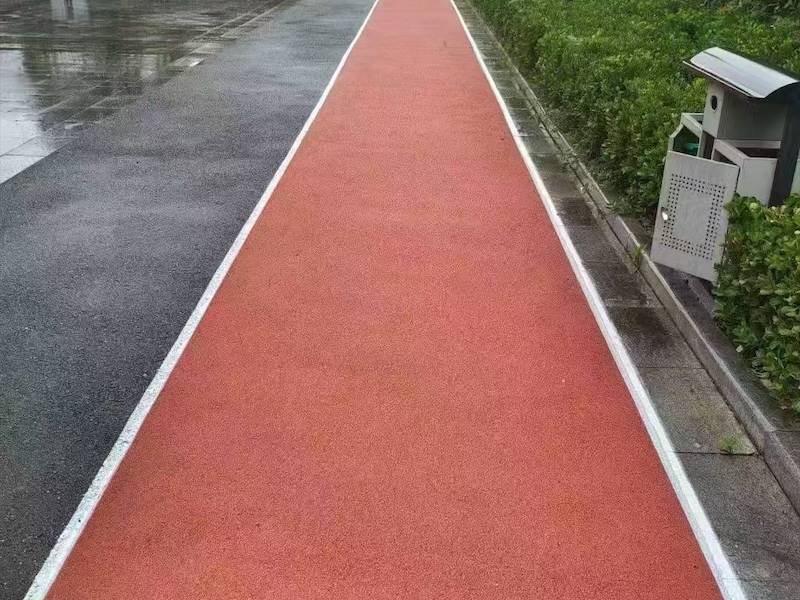 丽水市沥青路面喷漆改色