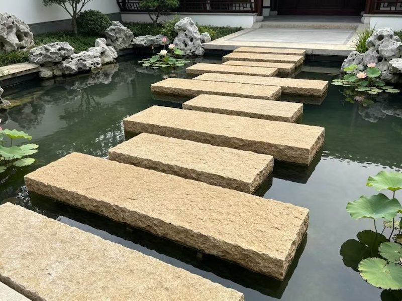 花岗岩做旧老石板