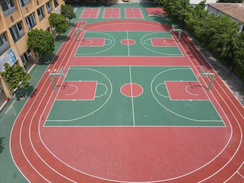定安县硅pu塑胶地面