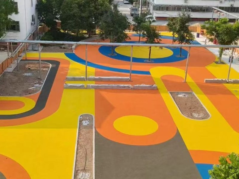东营市体育场塑胶跑道