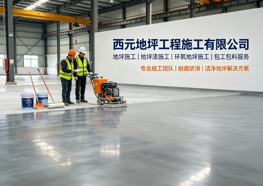 地坪工程施工公司招牌