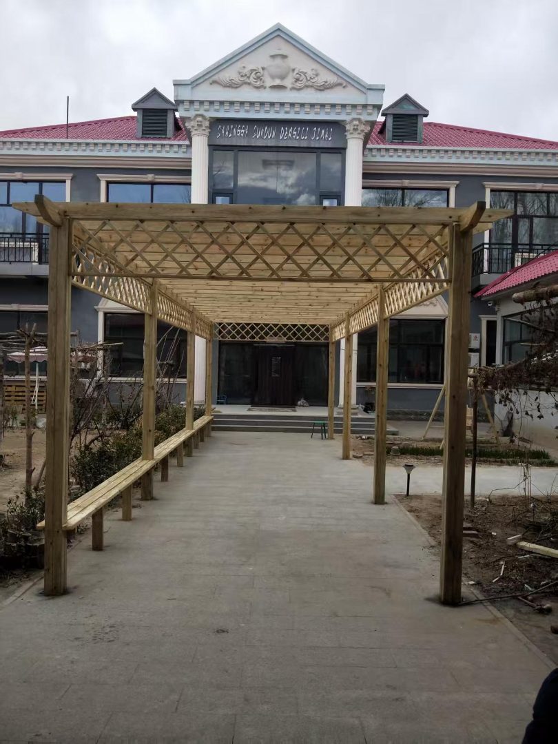 北京市园林防腐木