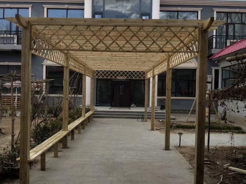 北京市园林防腐木