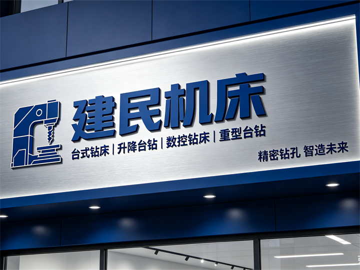 建民机床公司招牌