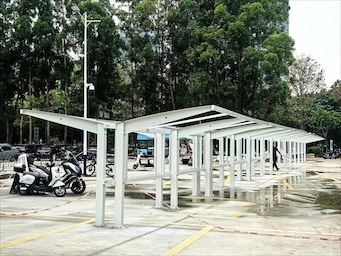 保定市小区充电桩车棚