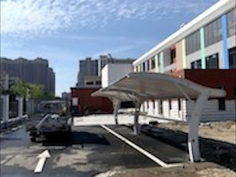 保定市户外膜结构车棚