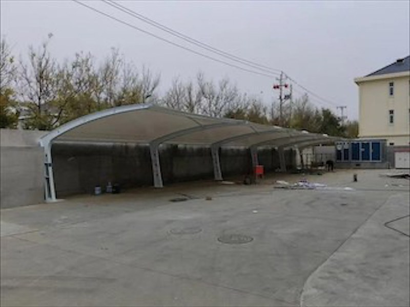 保定市拉杆型膜结构车棚