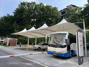 重庆市张力膜结构车棚