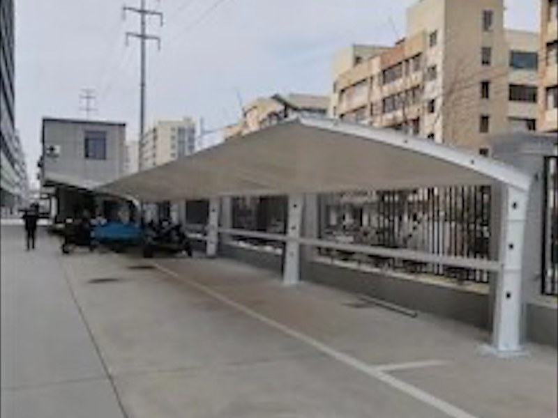 重庆市拉膜结构车棚