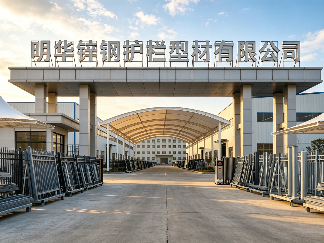 明华锌钢型材厂区