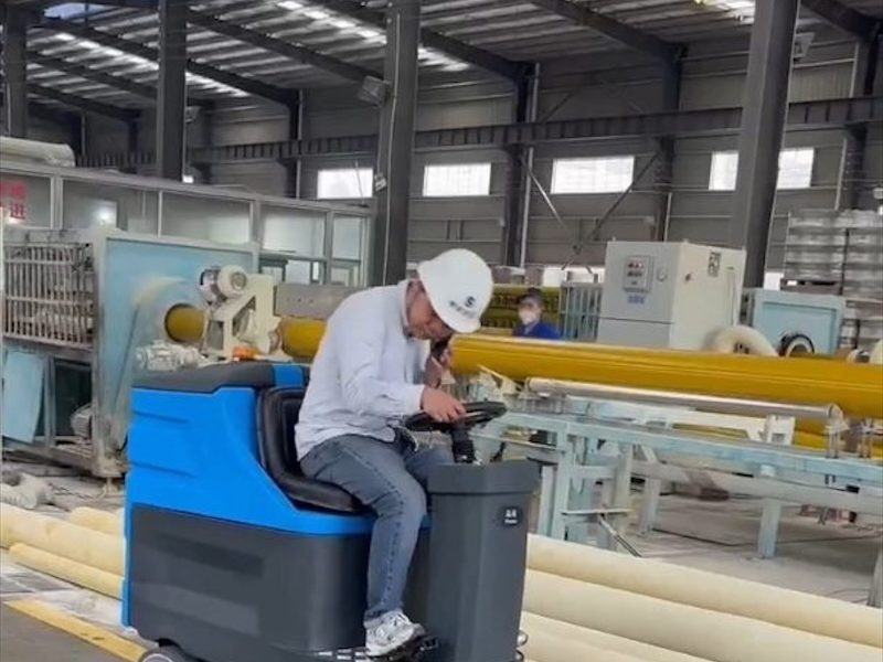 工业洗地机吸拖一体