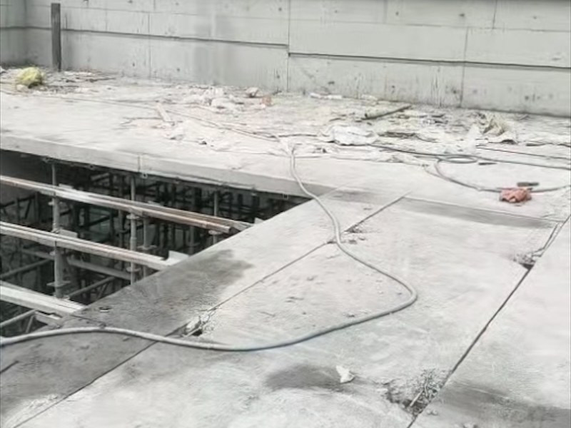 绳锯静力拆除