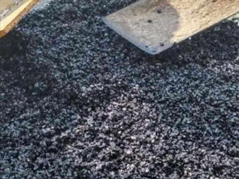 沥青道路施工