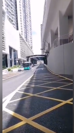 园区路面摊铺