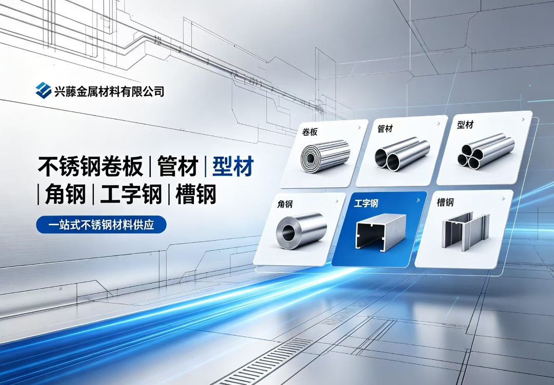兴藤金属 不锈钢板材与管材现货区