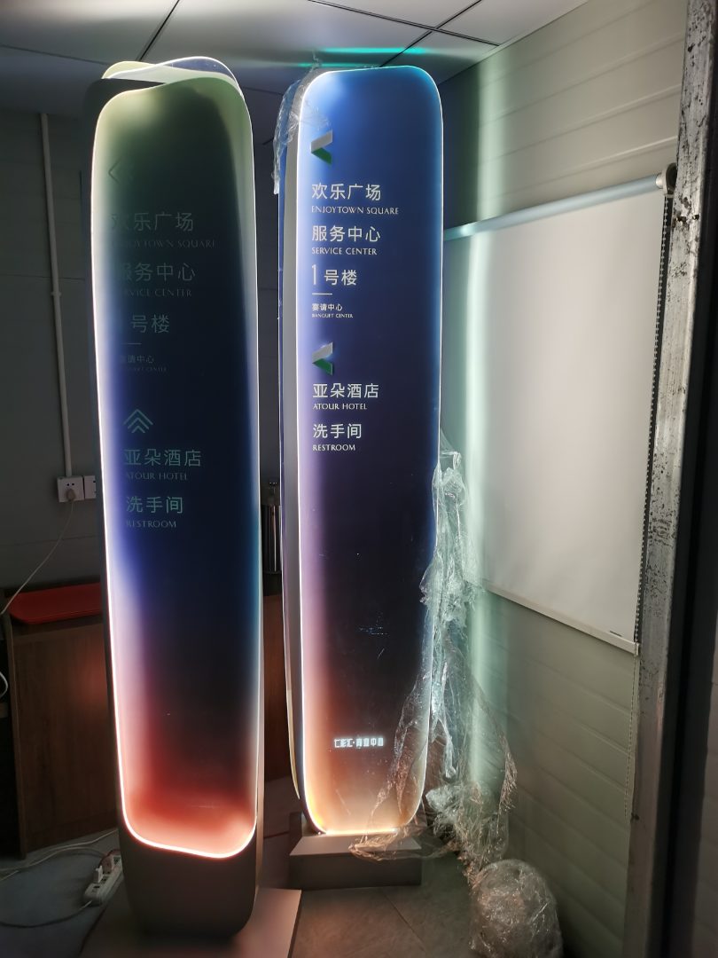 路标指示牌