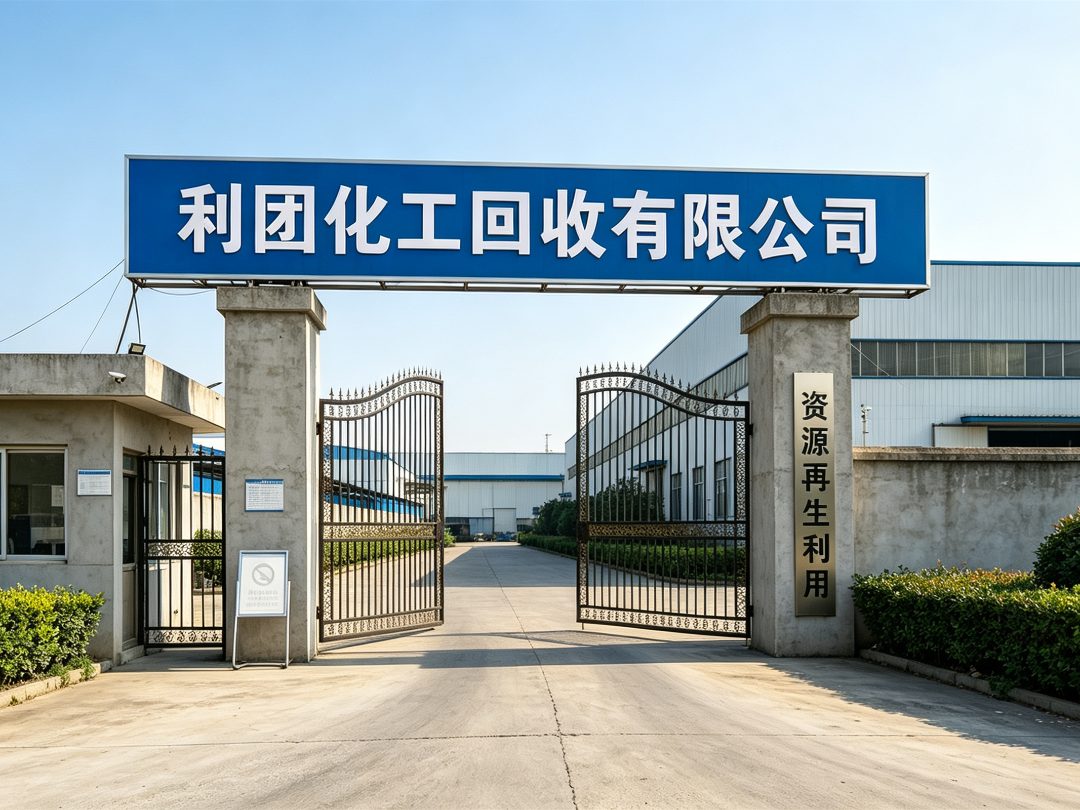 利团化工回收 标准化生产车间与原料储存区