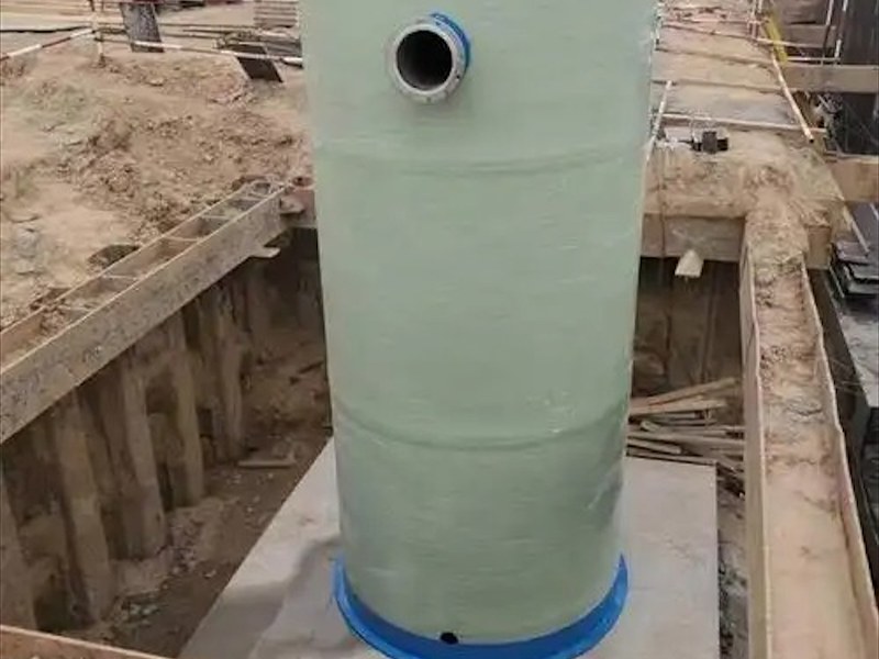 玻璃钢泵站