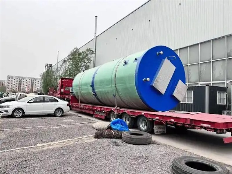地埋式玻璃钢一体化泵站