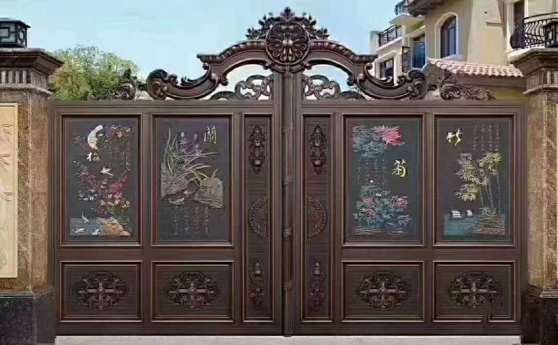 高端铝艺庭院门