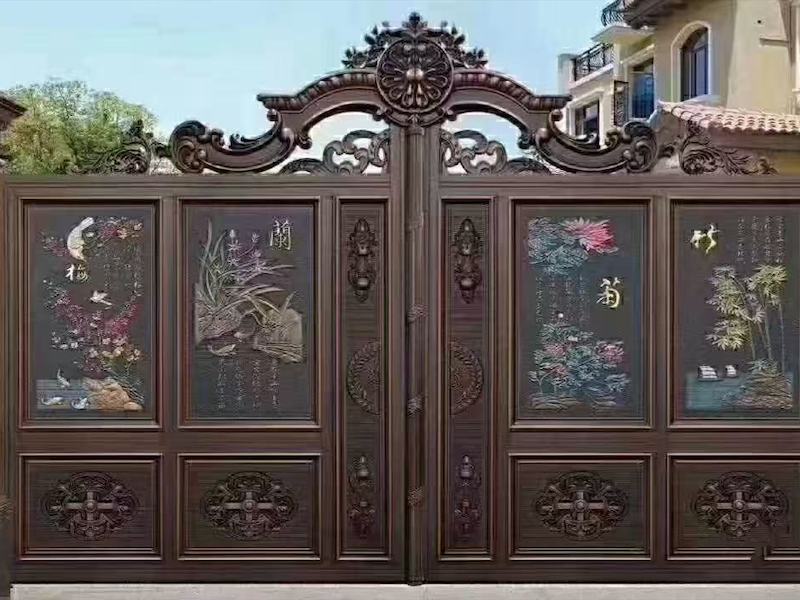 高端铝艺庭院门