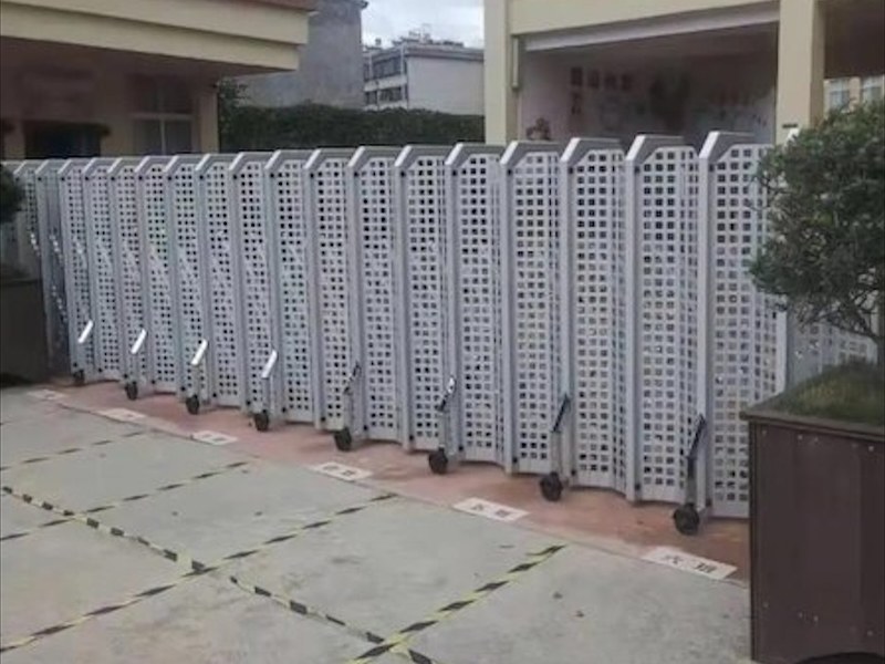 大院铝艺电动大门