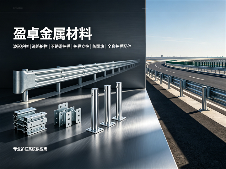 盈卓金属 护栏生产车间与成品仓储
