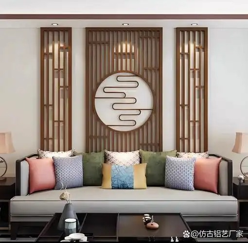 铝方通屏风
