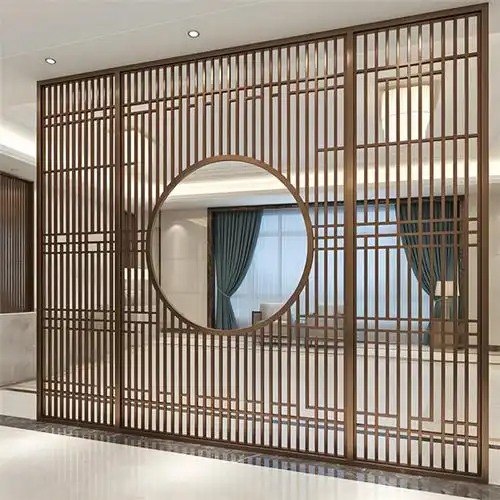 铝方通屏风