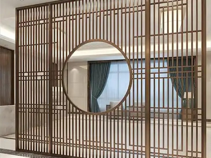 铝方通屏风