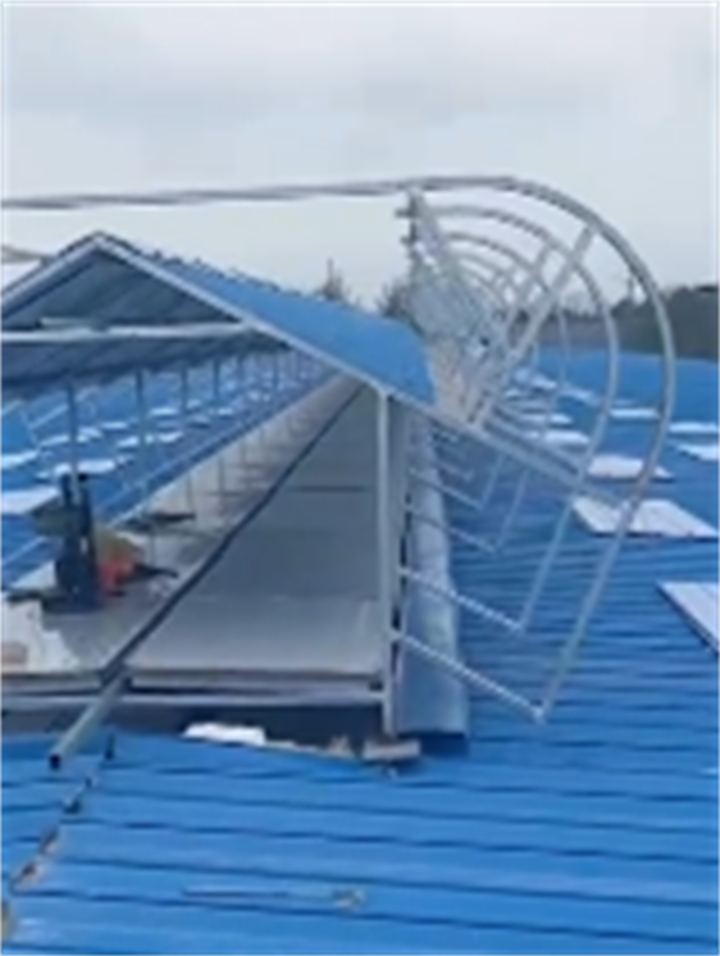 薄型通风气楼