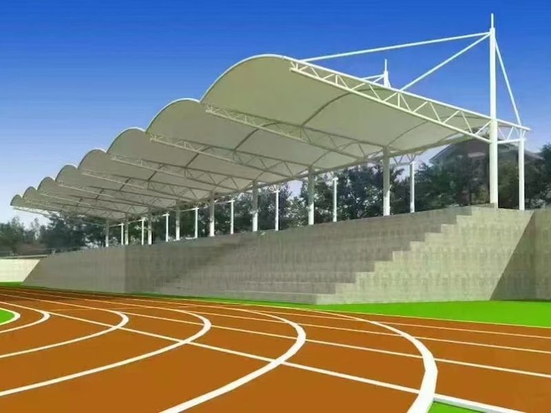 学校膜结构看台