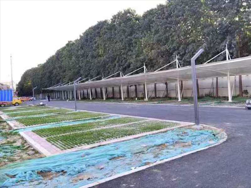 骄星膜结构 膜结构工程实景