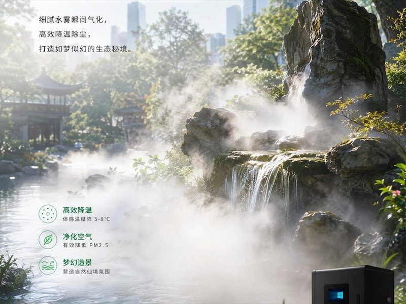 庭院雾森