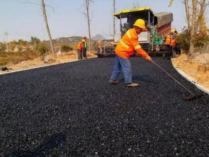 道路摊铺工程