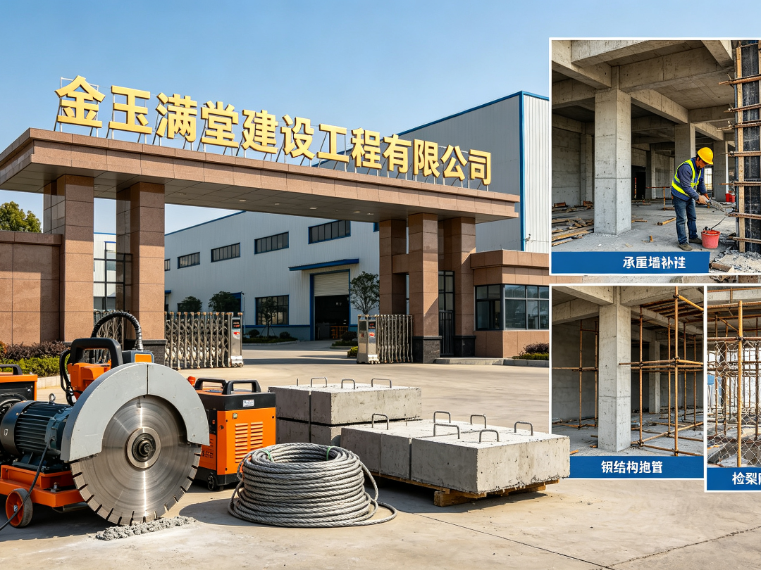 金玉满堂建设 建筑结构加固与混凝土切割