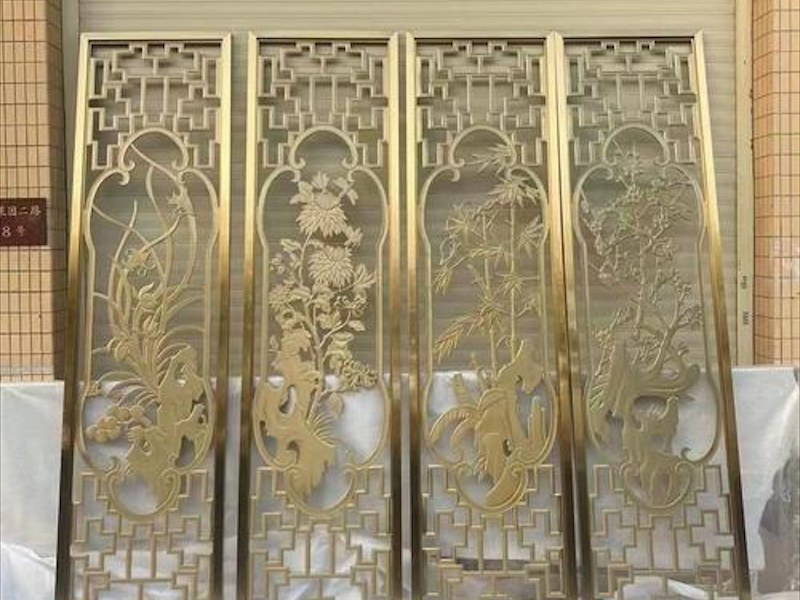 金属铝屏风