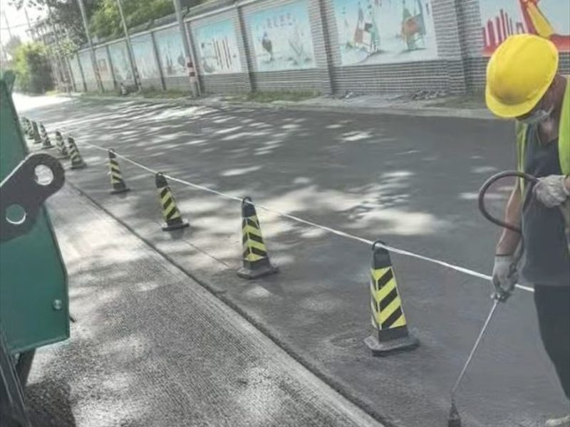 沥青路面摊铺施工