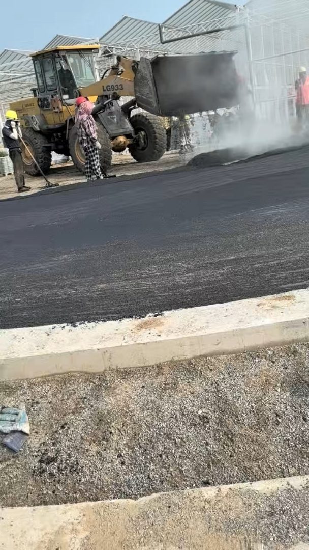 沥青路面施工