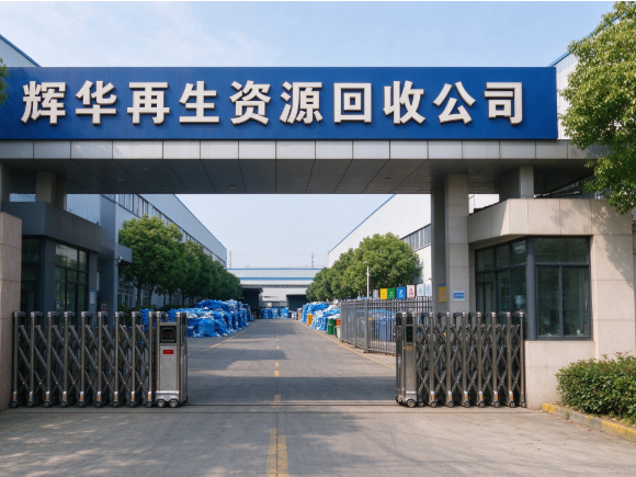 辉华再生资源 废旧金属回收现场