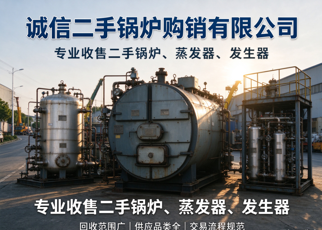 诚信二手锅炉 二手工业锅炉实景