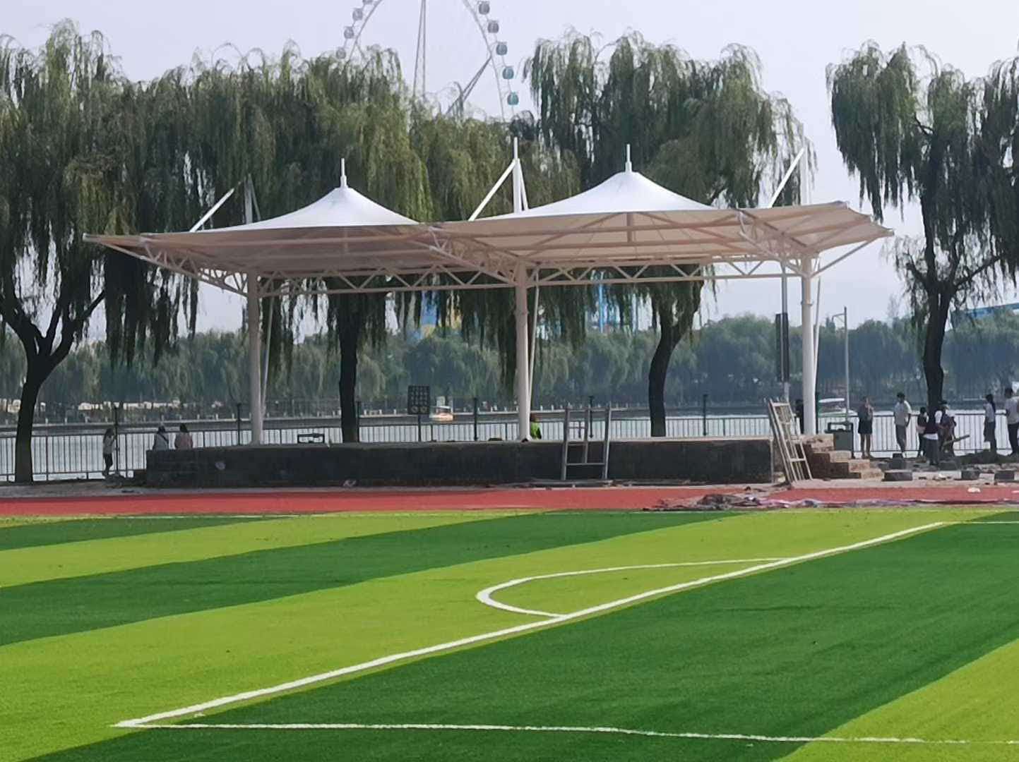 体育场膜结构看台