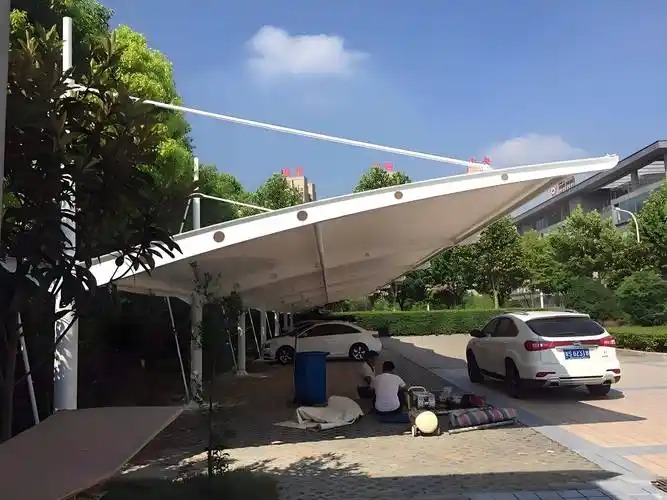 膜结构车棚