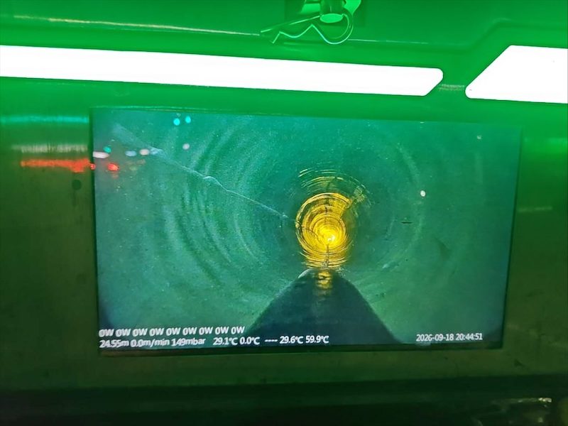 紫光固化管道修复施工